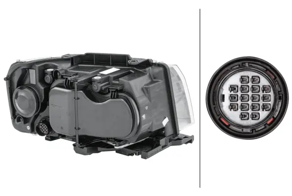 Hovedlampe Bi-xenon Venstre  Land Rover Hella 