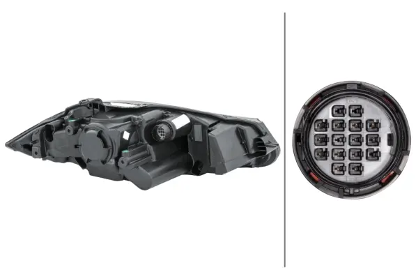 Hovedlampe, venstre Bixenon Jaguar XF Hella 