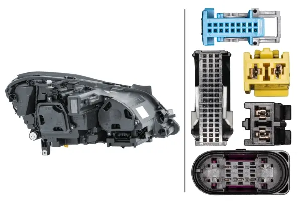 Mercedes Hovedlampe Venstre LED Hella 