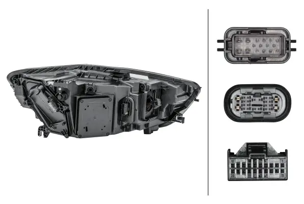 Hovedlyskaster Venstre Led Hella 
