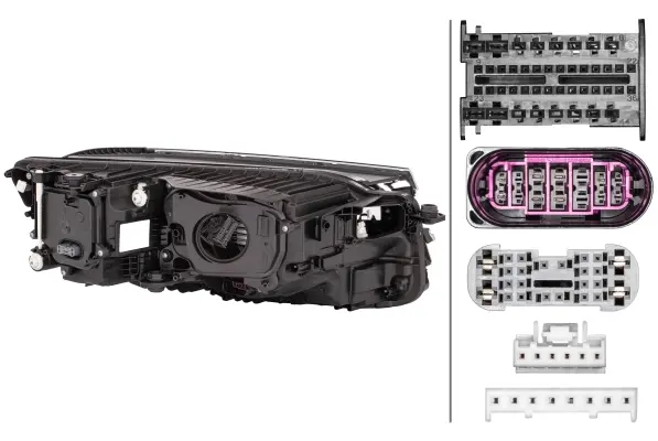 HL DE LED ES AFT PO BL CO LW LH      1EX Hella 