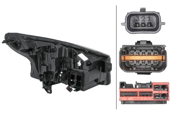 HL LED ES FF A F BL T PO MD12 LH     1EX Hella 