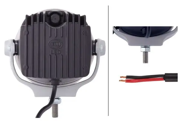 Luminator X LED Ref 37,5 Svartramme Hella 