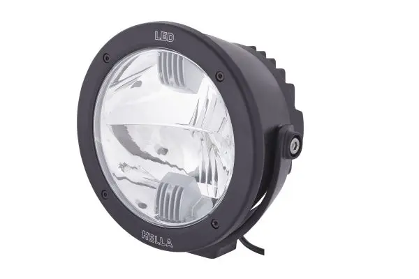 Luminator LED compact Svart ring Hella 