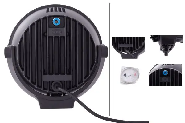 Luminator Compact LED svart ring Heavy D Hella 