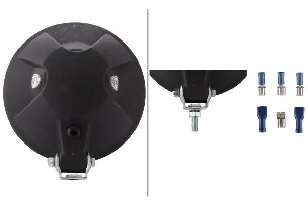 HEADLAMP FF-ZFPO BLACK 0GR           1F8 Hella 