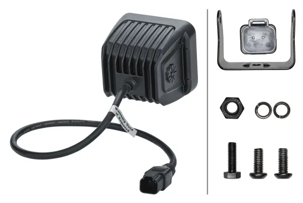 LED CUBE 3.2" SPOT                   1FA Hella 