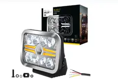 VF BLADE AUX. CHROME 9 REC W/A PO,R  1FJ Hella