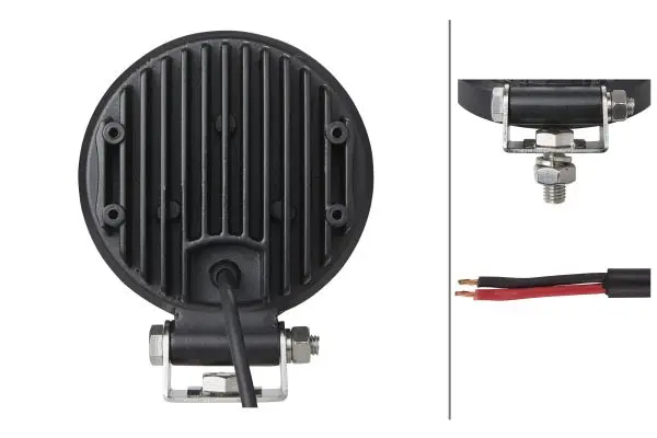 ValueFit LED arb.lys 12-24 rund 1500LM Hella 