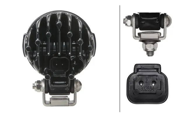 Modul 50 LED Spot Hvit Hella 