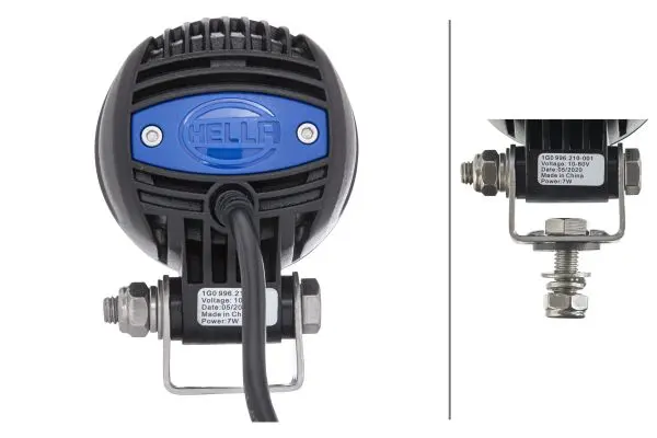 SL60 LED Blå Prosjektorlys Hella 