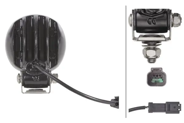 WORK LAMP WA 0GR MD12-24 LT-DT M70.  1G0 Hella 