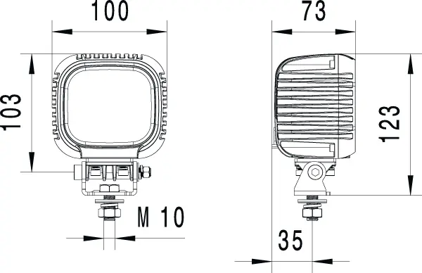 WORKLIGHT WA 0GR MD12-48 DT S3000VF  1GA Hella 