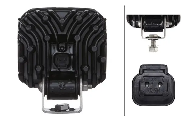 LED Ultra Beam m/DT kontakt hengende Hella 