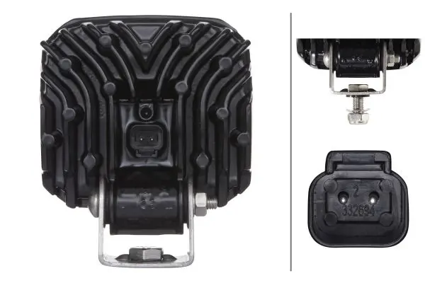Ultra Beam LED Fjern stå/heng 2200lm Hella 