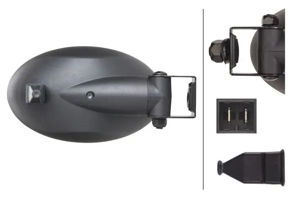 Hovedlampe Høyre Hella 