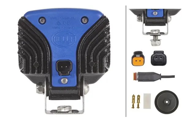 LED Arb.ysk.PowerBeam 1000 Amp støpsel Hella 