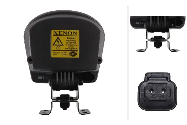Arbeidslysk.Oval 100 Xenon stående 12v Hella 