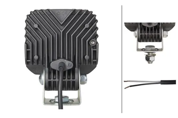 Arbeidslampe LED Q90compact  Nær, 1000lm Hella 