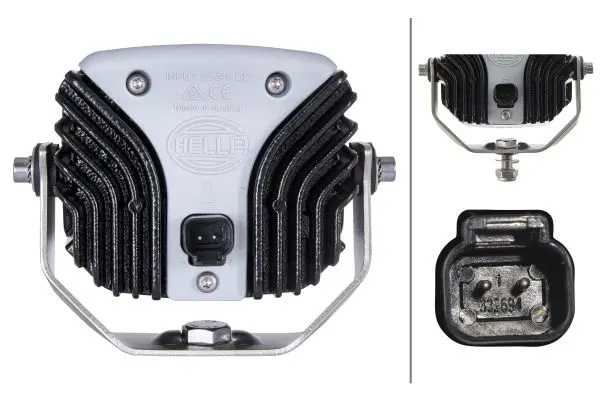 LED Arbeidslysk.PowerBeam 1500 nær HD Hella 