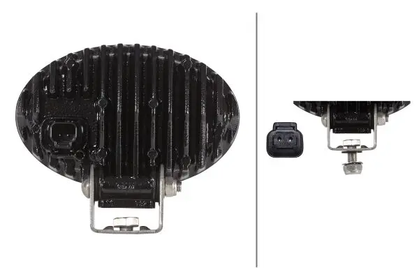 Oval 100 LED Gen. II 4000LM Nær Hella 