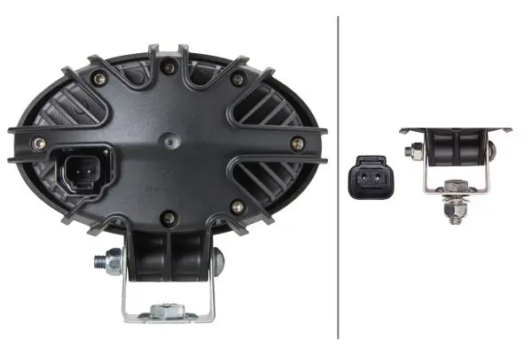 Oval 100 LED Compact Nær Hella 