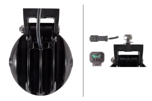 Mega Beam LED Gen.4 Arb.lys Nær/heng Hella 