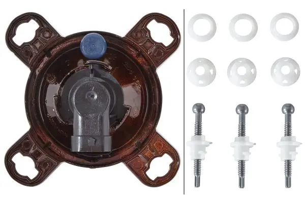 Lysk. 90mm H1 m/12V Lyspære HB4 Hella 