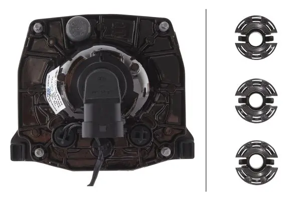 Hovedlampe Venstre Hella 