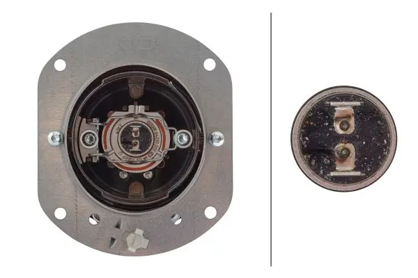 Kurve-/tåkellysk. H7 12V Hella 
