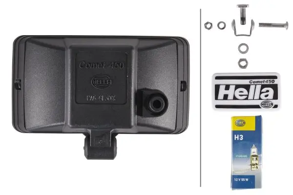 Tåkelys Comet 450. H3 Hella 