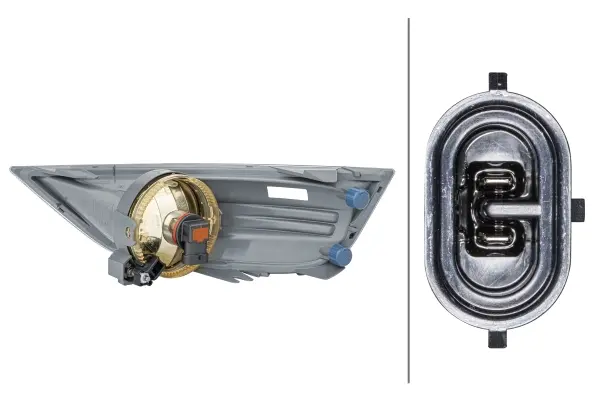 FOG LAMP FF-ZNW  RH MG12             1NE Hella 