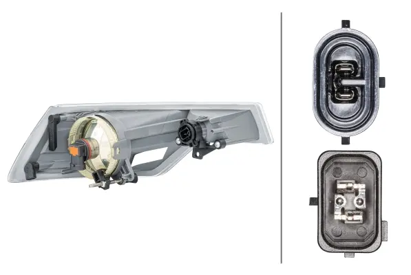 Hovedlampe Venstre Halogen Hella 