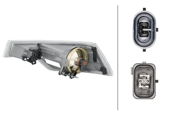 Hovedlampe Venstre Halogen Hella 
