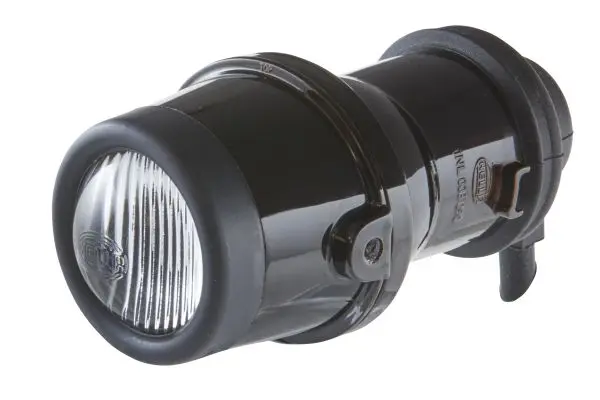 Lysk. H3DE12V Ø40 k/tåke.Micro blå ring Hella 