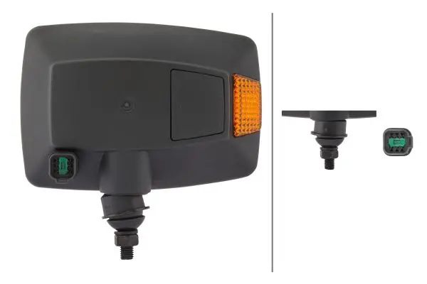 Brøytelykt M120 høyre 12v Deutsch Hella 