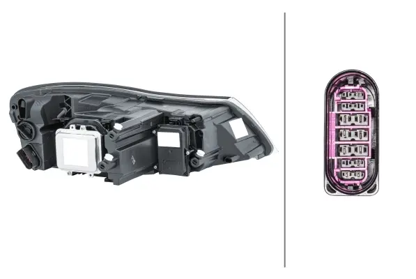 Hovedlampe Venstre Xenon Skoda Oct Hella 