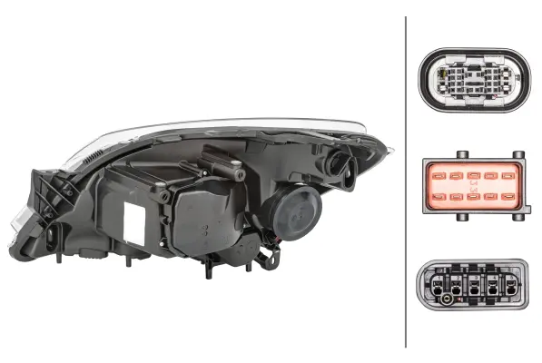 Bi-Xenon/H7 Lysk. Astra H 03/04- Ve Hella 