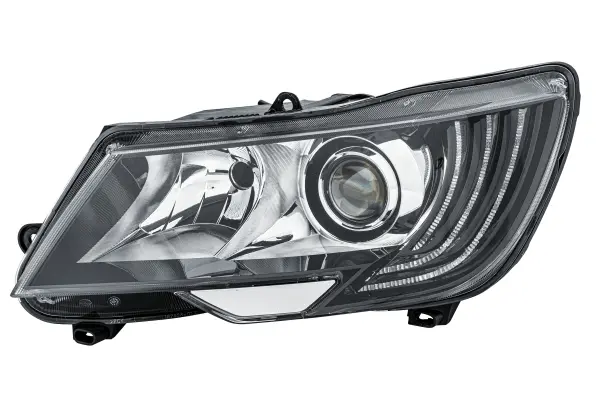 Hovedlampe venstre bi-xenon superb Hella 