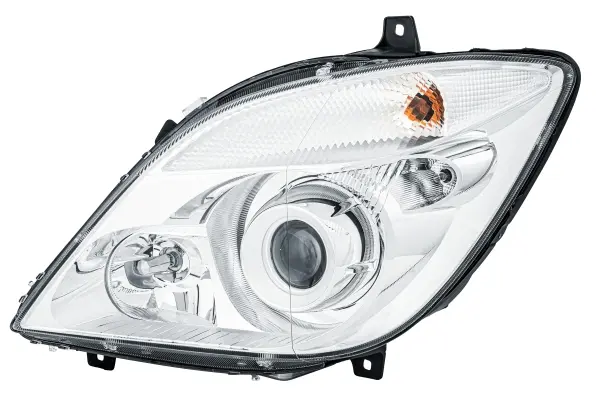 hovedlampe xenon mb sprinter venstre Hella 