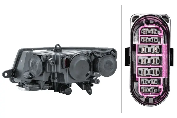 HEADLAMP-ES AFS ZFPO BL LW RH        1ZS Hella 