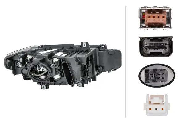 hovedlyskaster venstre Xenon - Bmw Hella 