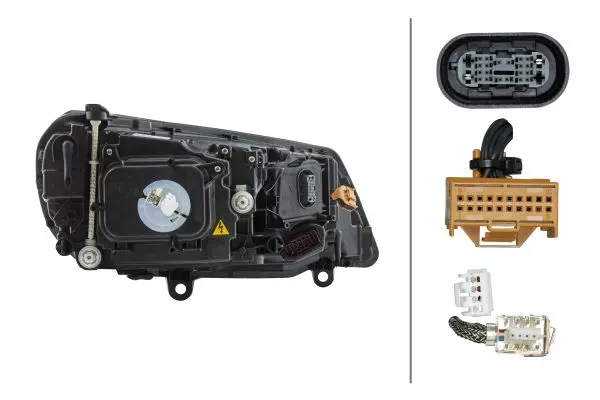 VW Hovedlampe Venstre Hella 