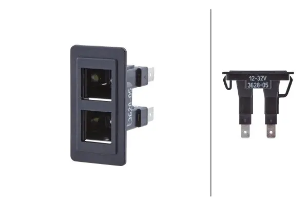 LED lampe kontroll 7832 Hella 