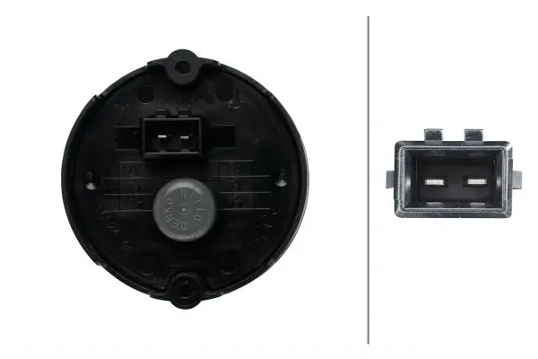 LED Blinklyklt klart glass 12 led 12V ba Hella 