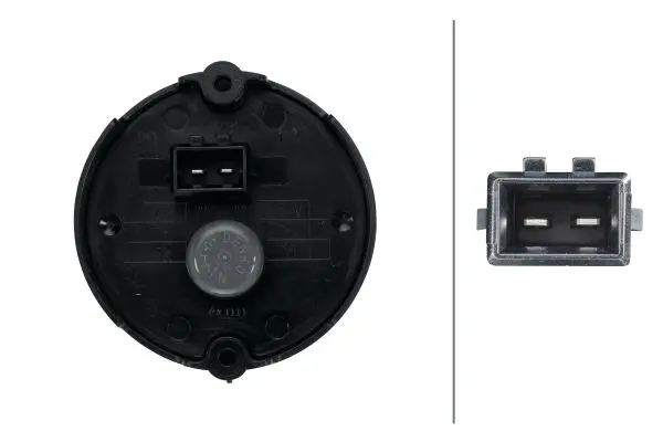 LED Blinklyklt klart glass 12 led 24V ba Hella 
