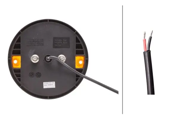 LED baklampe rund Ø140 Hella 