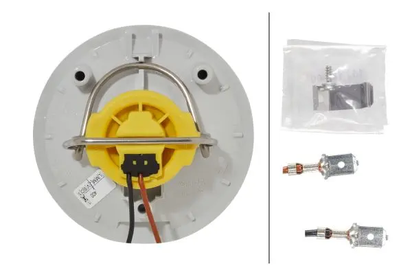 LAMP BL WHITE MG12YELLOW FRONT       2BA Hella 
