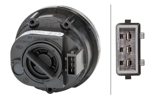 90 mm LED Kjørelys-posisjonslykt 12V Hella 