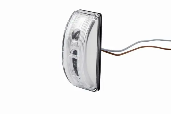LED Blinklykt 12V 3led Klart glass til s Hella 